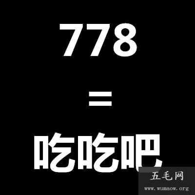 778是什么意思？